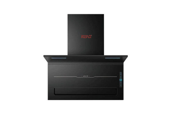 ห้องครัว Black Range Hood Carbon Filter Smart Stainless Steel Range Hood